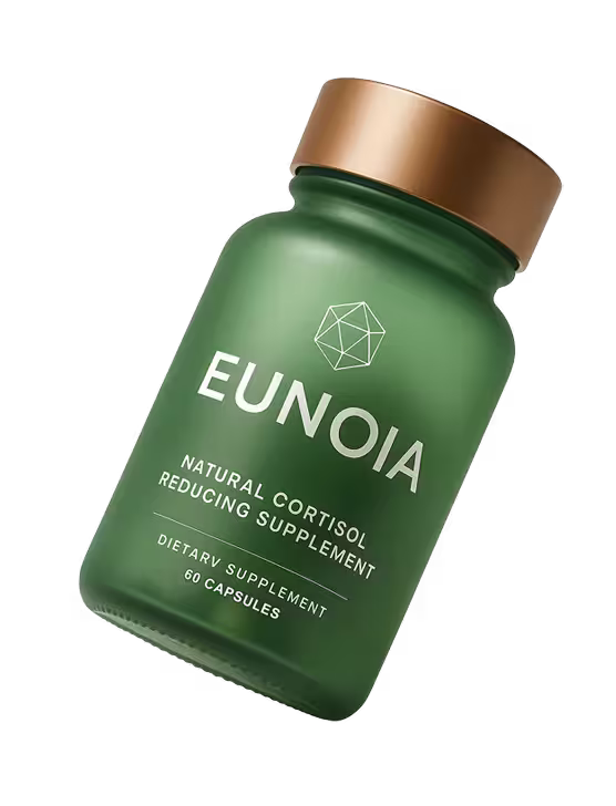Eunoia Natural Cortisol Reducing Supplement bottle